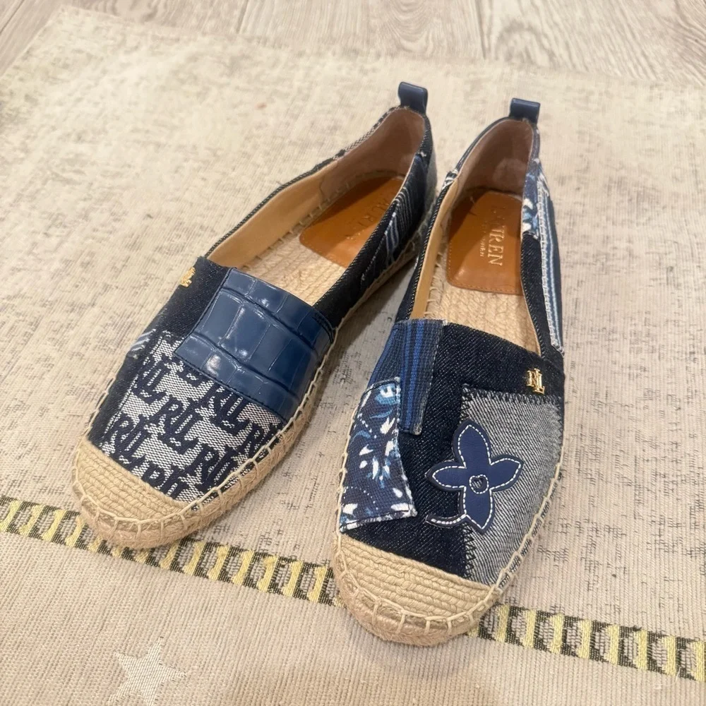Women's Lauren Ralph Lauren Cameryn Patchwork Espadrille